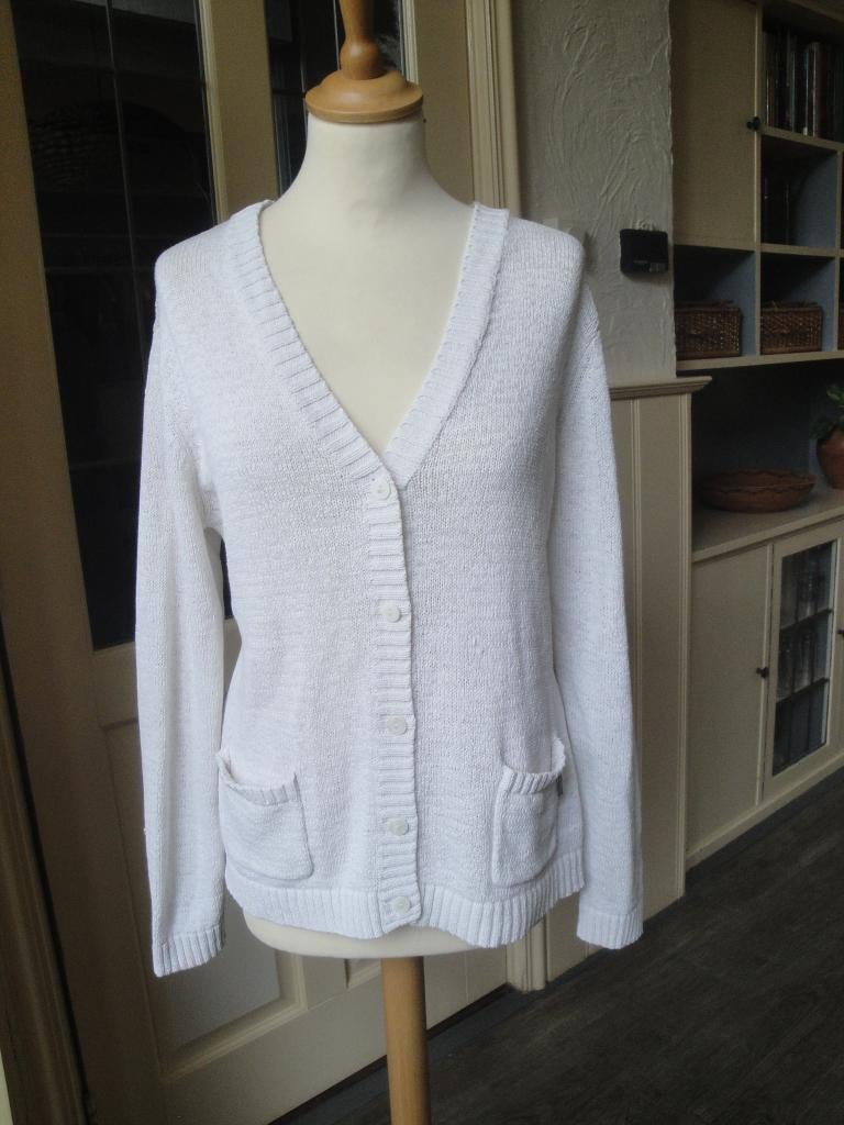 Offwhite vest ROBERTO SARTO maat L, Kleding | Dames, Truien en Vesten, Wit, Maat 42/44 (L), Ophalen of Verzenden, Zo goed als nieuw