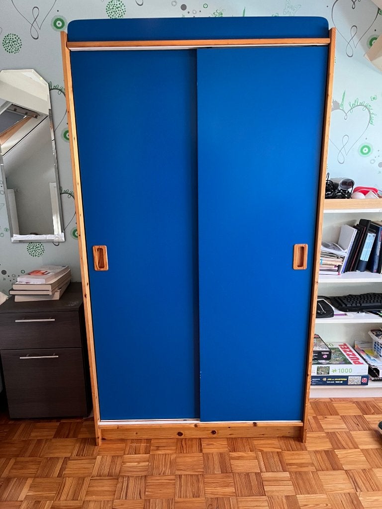Hanglegkast, Huis en Inrichting, Kasten | Kledingkasten, Ophalen, Met deur(en), Gebruikt, 50 tot 100 cm