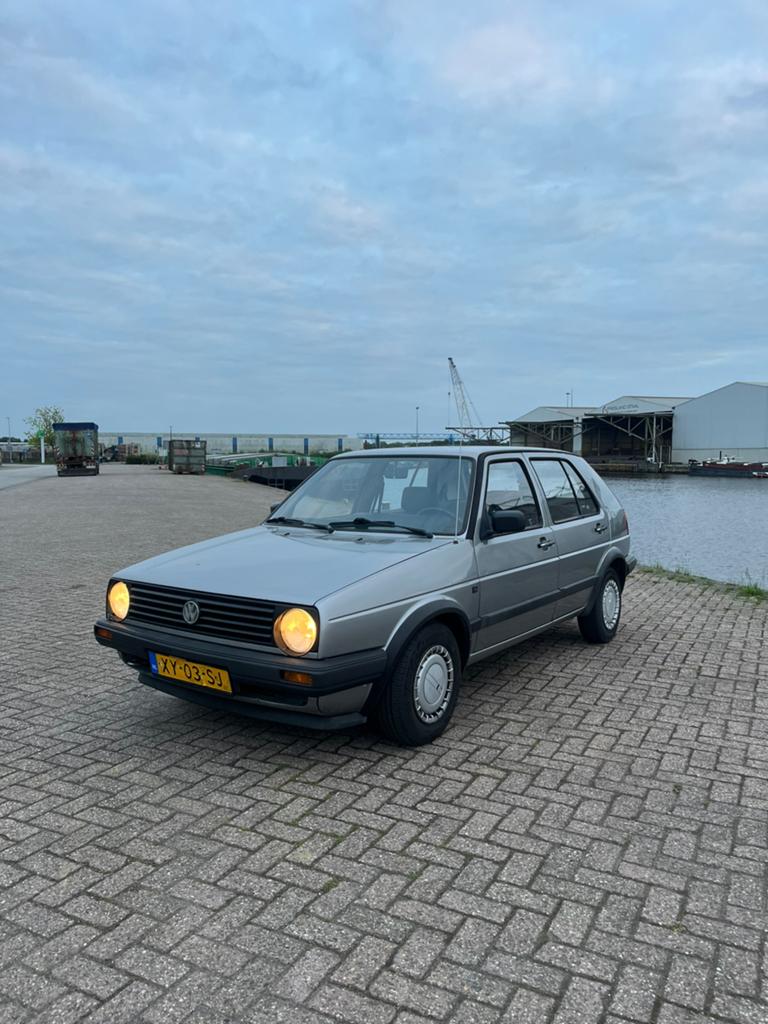 Volkswagen Golf MK2 CL 1.3 1990 | Origineel | APK 2028, Auto's, Volkswagen, Voorwielaandrijving, 54 pk, 4 cilinders, 1272 cc