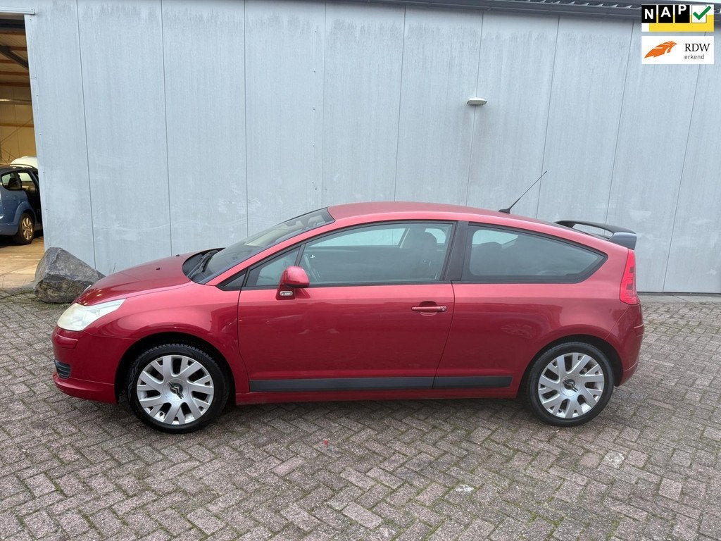Citroen C4 Coupé 1.6-16V VTR+, Voorwielaandrijving, Gebruikt, Parkeersensor, 4 cilinders