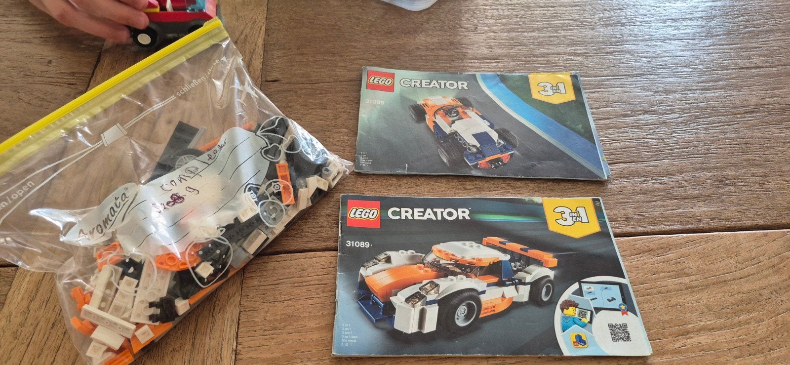 Lego creator 31089 3 in 1 race auto, Ophalen of Verzenden, Zo goed als nieuw