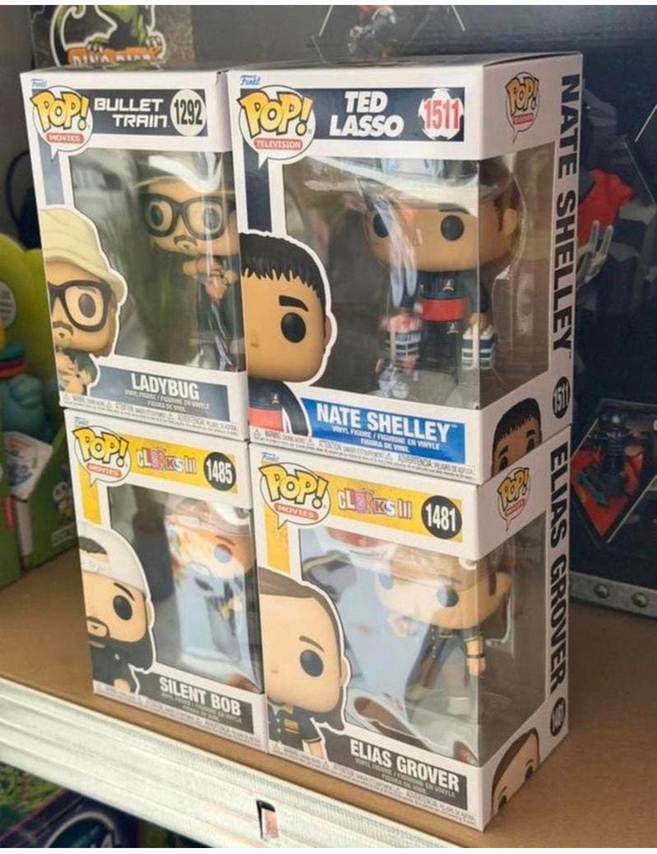 Funko POP - Pop! Poppen Clerks III Ted Lasso Bullet Train, Nieuw, Ophalen of Verzenden, H, H