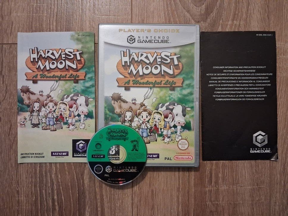 Harvest Moon: A Wonderful Life GameCube, Spelcomputers en Games, Games | Nintendo GameCube, Gebruikt, 1 speler, Ophalen of Verzenden