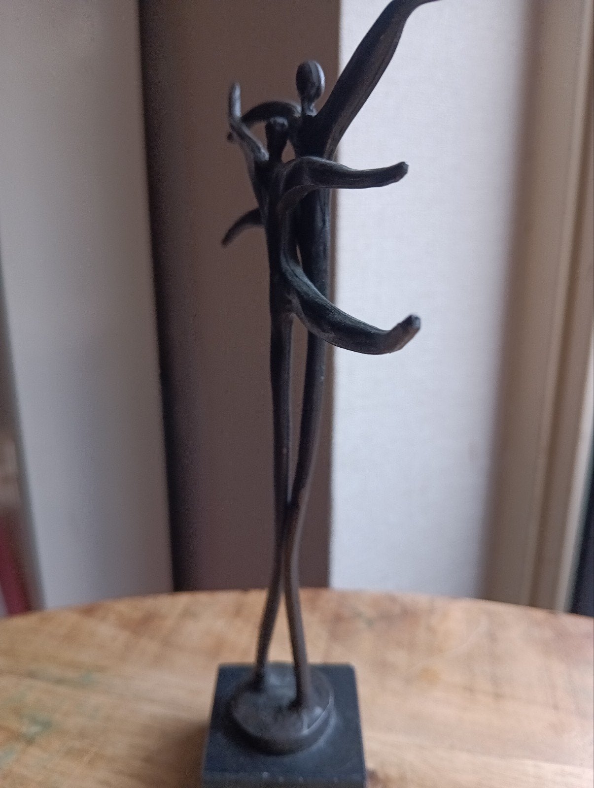 Bronzen beeldje Samen dansen' Levensvreugd Corry Ammerlaan, Verzamelen, Ophalen of Verzenden