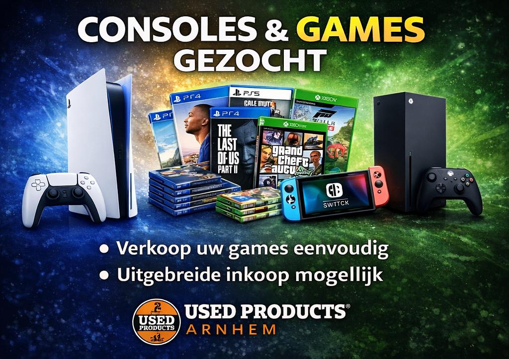 Wij kopen PlayStation, Xbox en Nintendo spellen in., Spelcomputers en Games, Spelcomputers | Xbox One, Ophalen of Verzenden, Met 1 controller