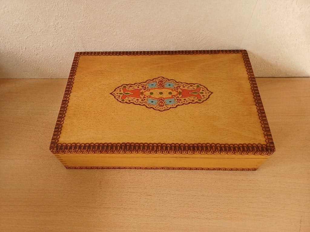 Vintage naaidoos, Ophalen of Verzenden, Zo goed als nieuw