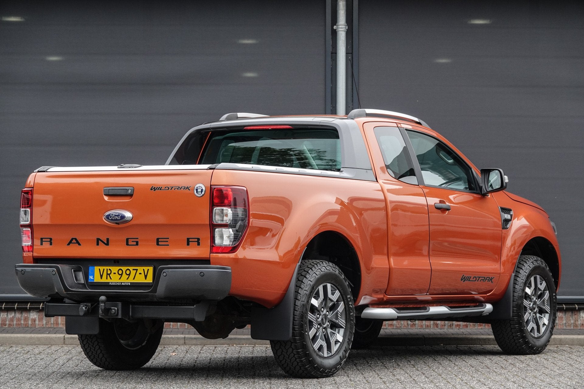 Ford Ranger 3.2Tdci 200Pk | Super Cab | Wildtrak | Achteruit, Auto's, Ford, 2103 kg, Euro 5, Gebruikt, Zwart