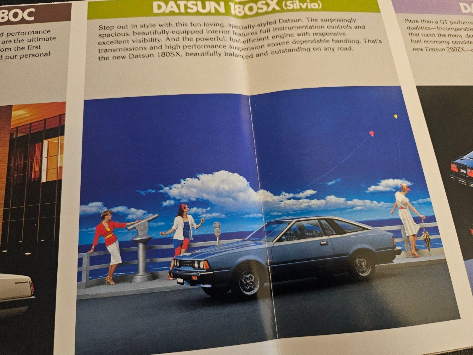 Brochure Datsun 1981 oa 280ZX, Ophalen of Verzenden, Zo goed als nieuw, Overige merken