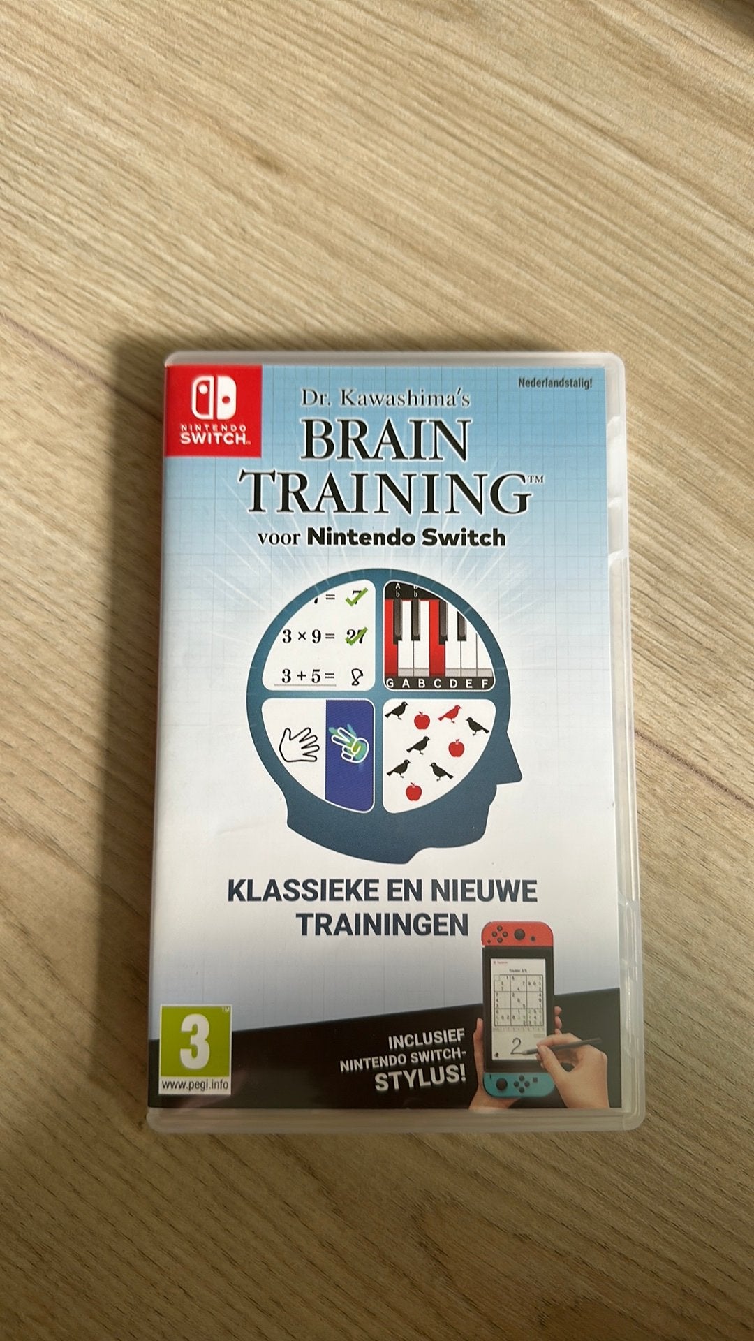 Nintendo switch - Brain training, Spelcomputers en Games, Puzzel en Educatief, 1 speler, Ophalen of Verzenden, Zo goed als nieuw