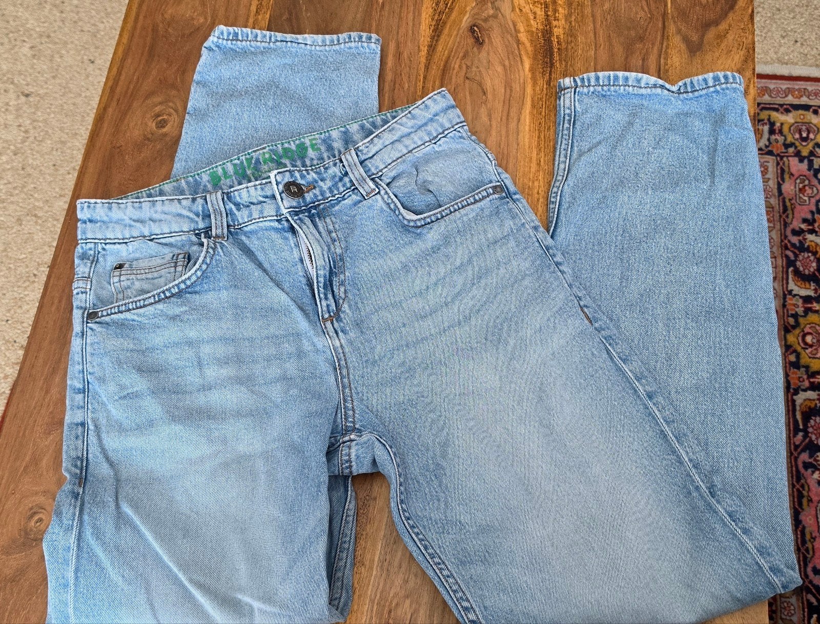 Jeans blue ridge straight maat 158, Broek, Ophalen of Verzenden, Zo goed als nieuw, Blue Ridge