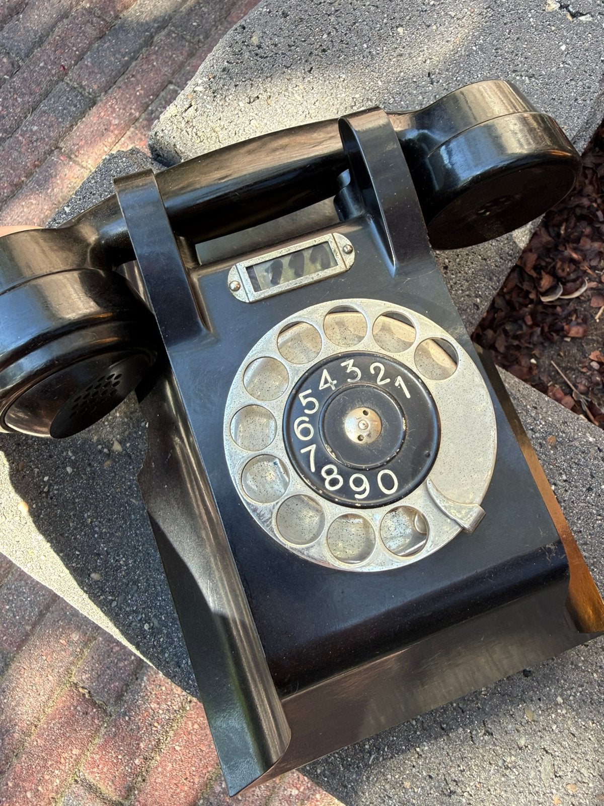 Ericsson Holland bakelieten wandtelefoon – PGEM, Ophalen, Zo goed als nieuw, Bakeliet