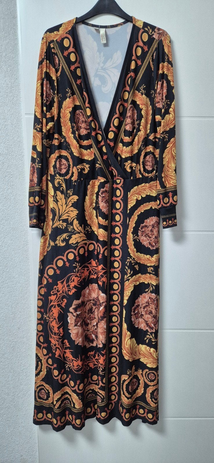 Bodyflirt Boutique Jurk met Barokprint - Maat L, BODYFLIRT boutique, Zwart, Maat 42/44 (L), Ophalen of Verzenden