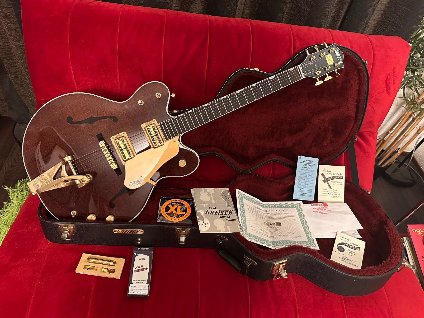 Gretsch Country (gentleman) Classic G6122 1962 uit 2005, Ophalen of Verzenden, Gebruikt, Hollow body, Overige merken