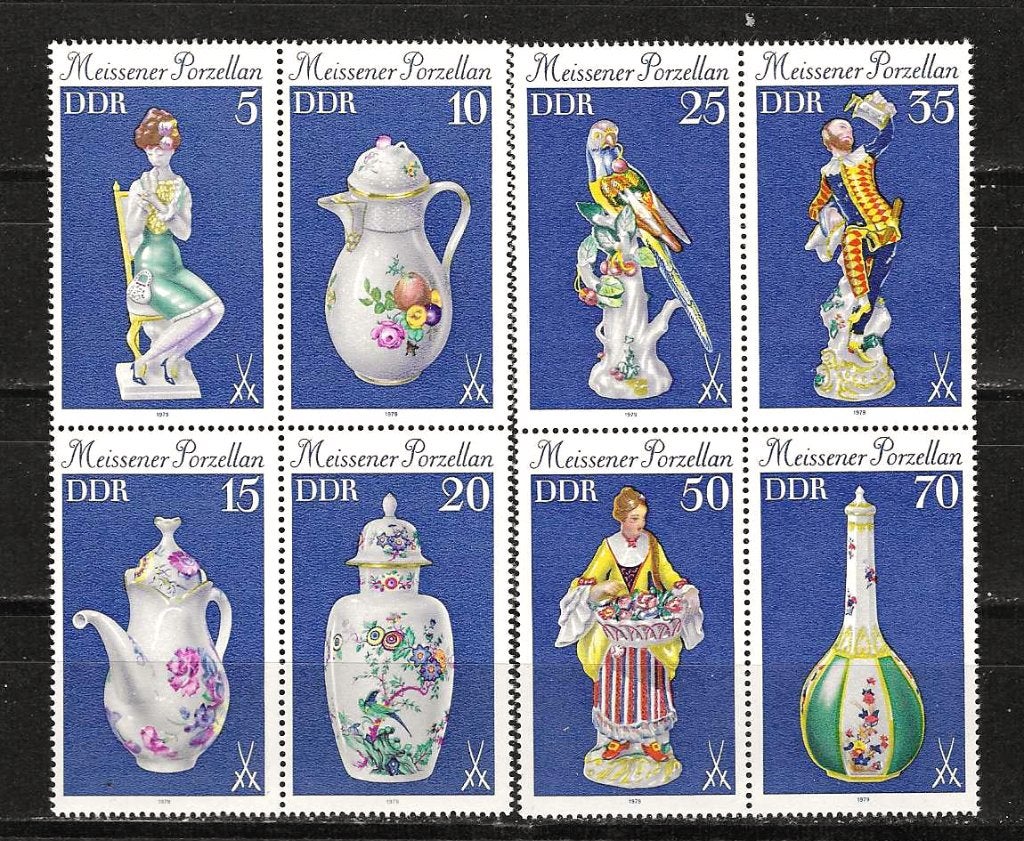 DDR 2464-2471 pf, Ophalen of Verzenden, DDR, Postfris