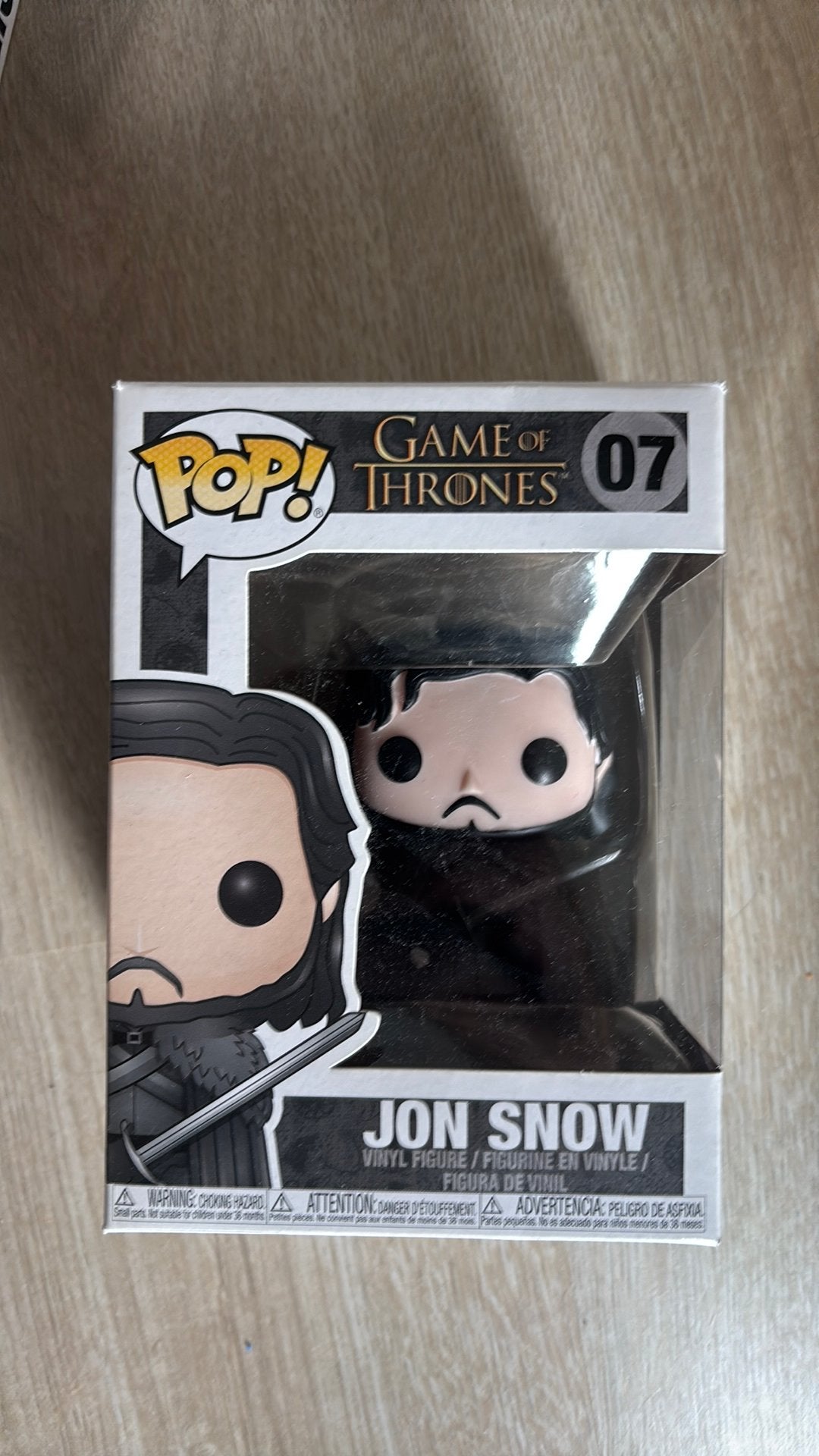 Jon snow funko (Game of thrones), Ophalen, Zo goed als nieuw