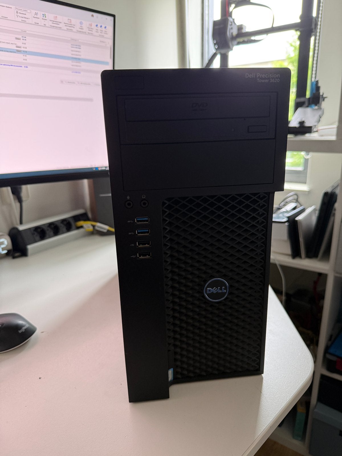 Dell Presicion Tower 3620: Xeon E3-1240v5,12GB DDR4,SSD+HDD, Computers en Software, Computerbehuizingen, Gebruikt, Ophalen