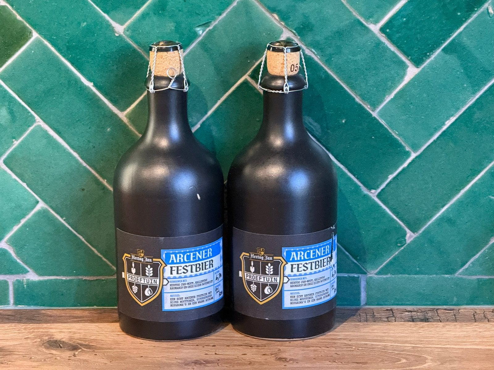 Hertog Jan proeftuin - Arcener festbier (2), Verzamelen, Ophalen of Verzenden, Nieuw, Flesje(s), Hertog Jan