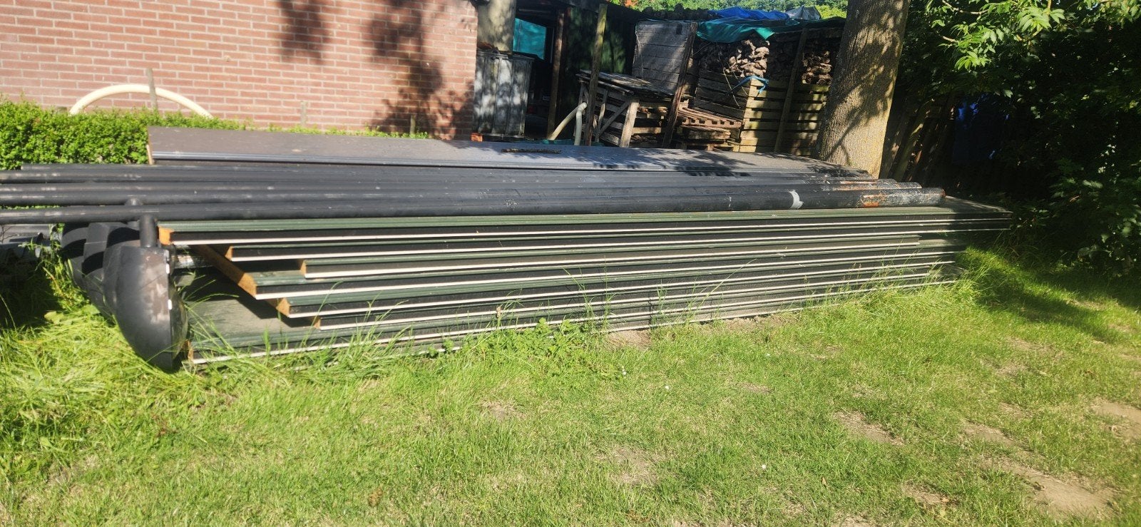 Straat lantaarnpaal 5.80m met LED verlichting, Ophalen, Netvoeding, Minder dan 50 watt, Led
