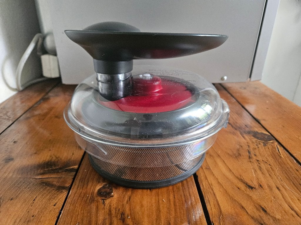 Magimix extra press sapcentrifuge, Witgoed en Apparatuur, Keukenmixers, Verzenden, 1 tot 2 liter, 3 snelheden of meer, Zo goed als nieuw
