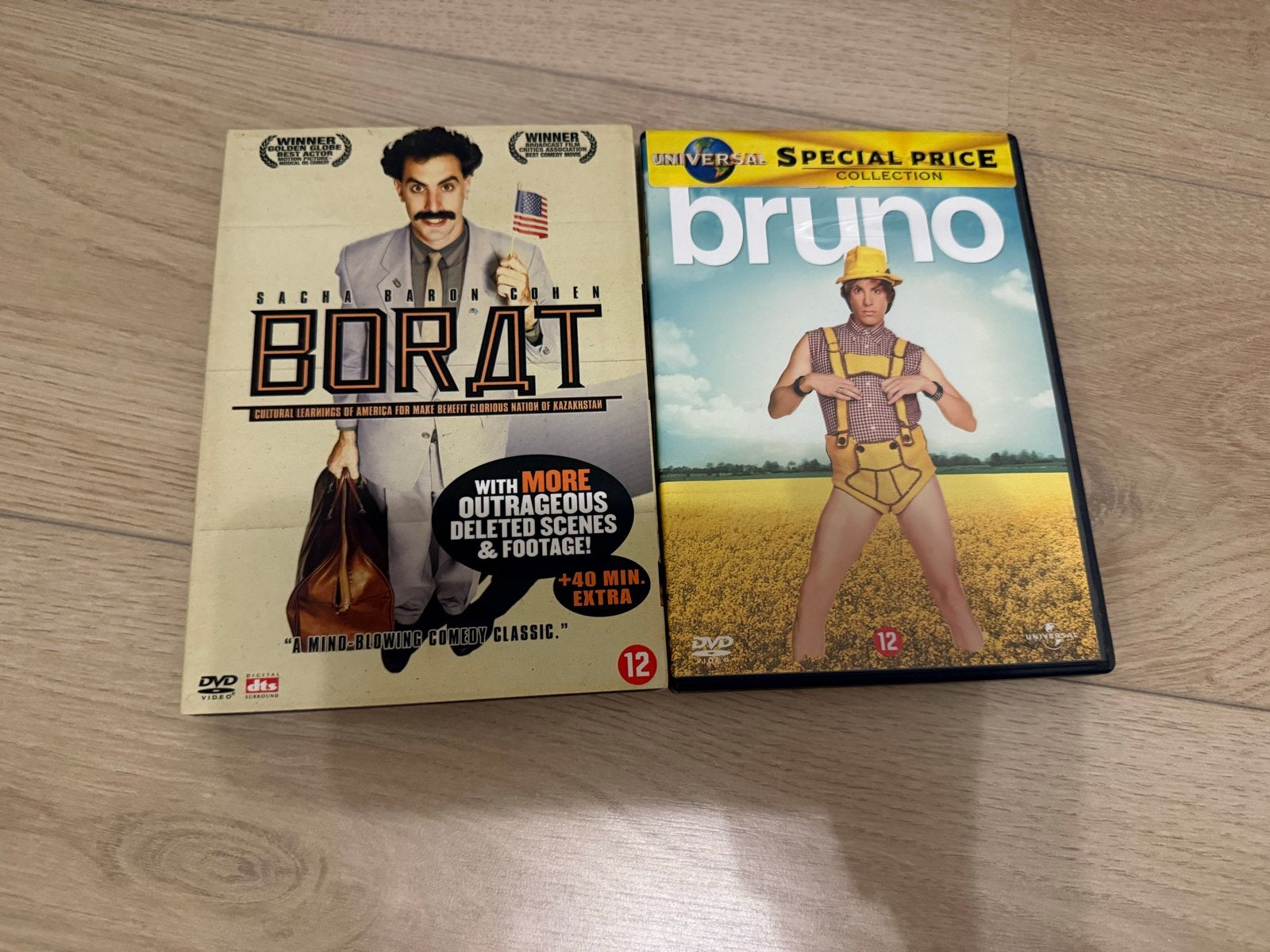 Borat & Bruno DVD's - Komedie Klassiekers, Nederlands, Ophalen of Verzenden, Vanaf 12 jaar, Actiekomedie