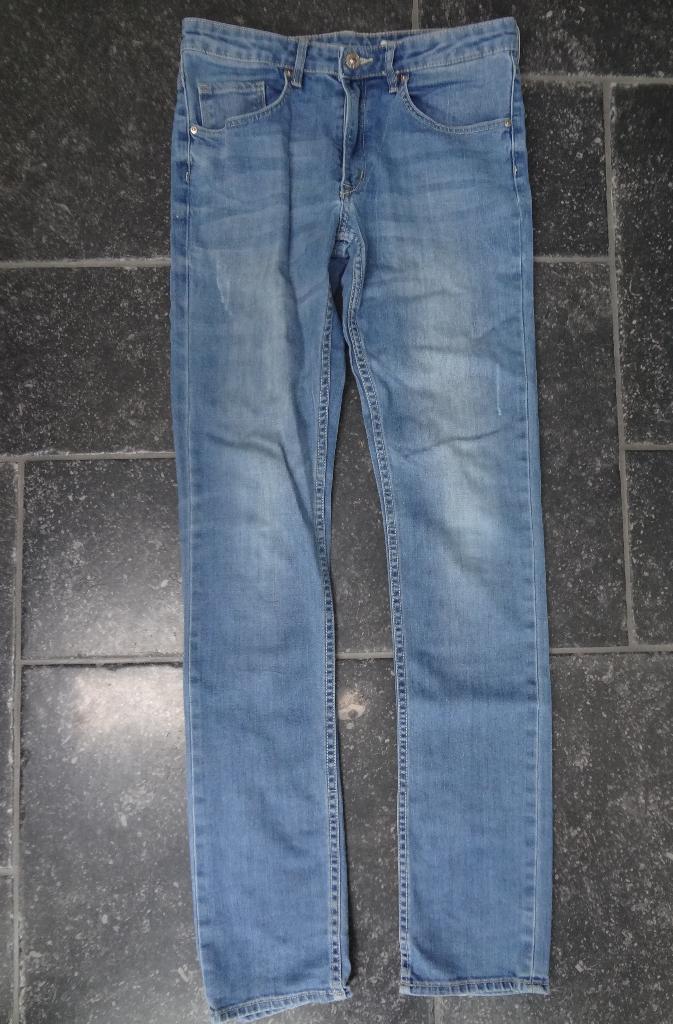 Spijkerbroek maat 164 - slim, H&M., Kinderen en Baby's, Kinderkleding | Maat 164, Broek, Meisje, H&M, Ophalen of Verzenden