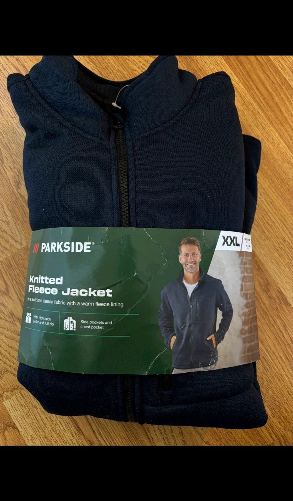 Nieuw parkside gebreide fleece jas maat xxl, Blauw, Nieuw, Overige maten, Ophalen of Verzenden