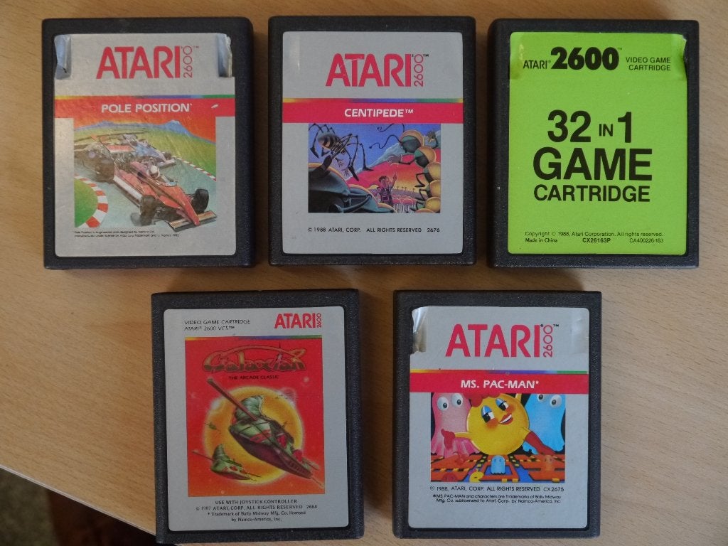 5 stuks Atari  2600 series games, Gebruikt, Overige genres, 1 speler, Ophalen of Verzenden