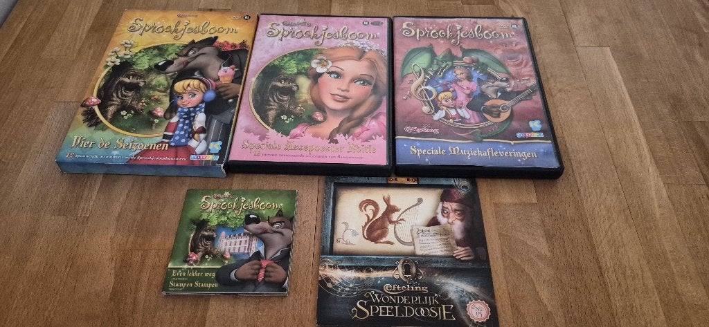 Efteling sprookhesboom dvds en cds ., Ophalen of Verzenden, Gebruiksvoorwerp