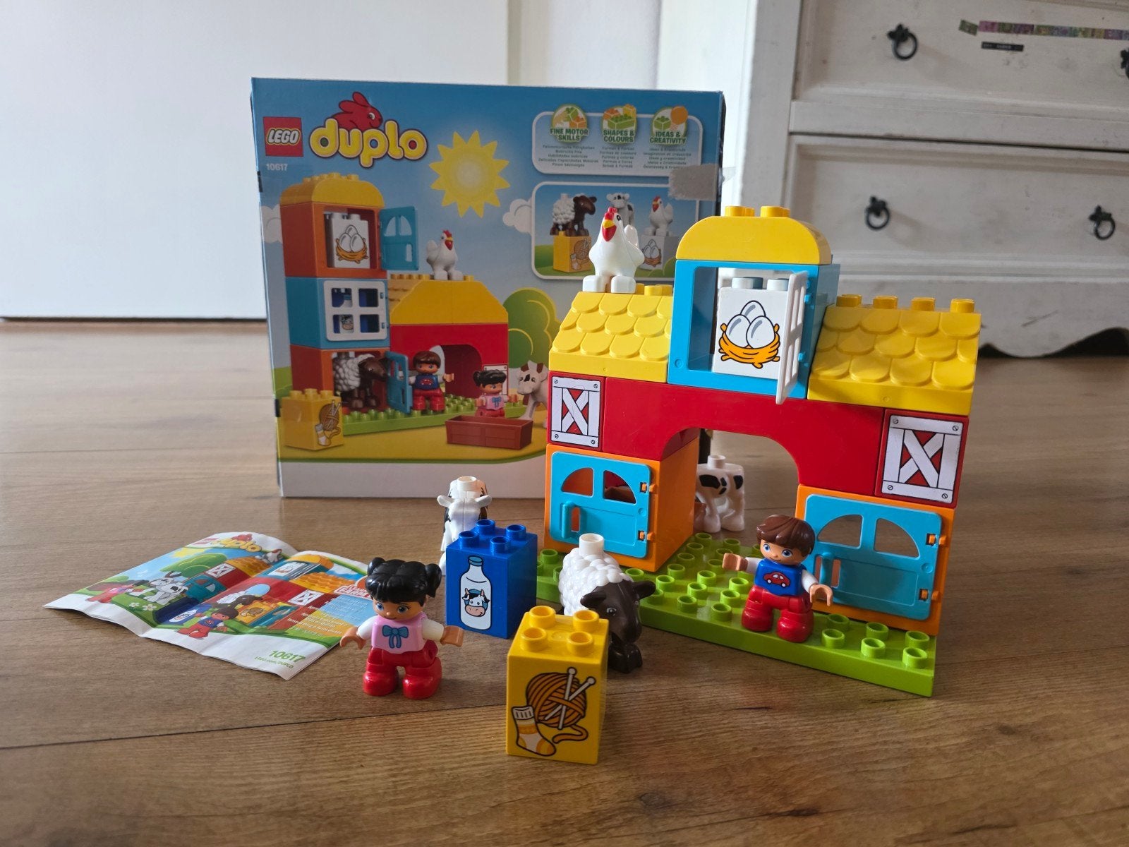 Lego Duplo 10617 - Mijn Eerste Boerderij, Kinderen en Baby's, Inclusief instructies, Ophalen of Verzenden, Zo goed als nieuw, Duplo