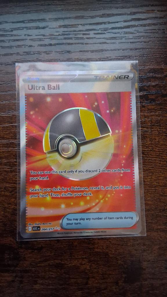 Ultra Ball #264, Verzenden, Zo goed als nieuw, Losse kaart, Foil