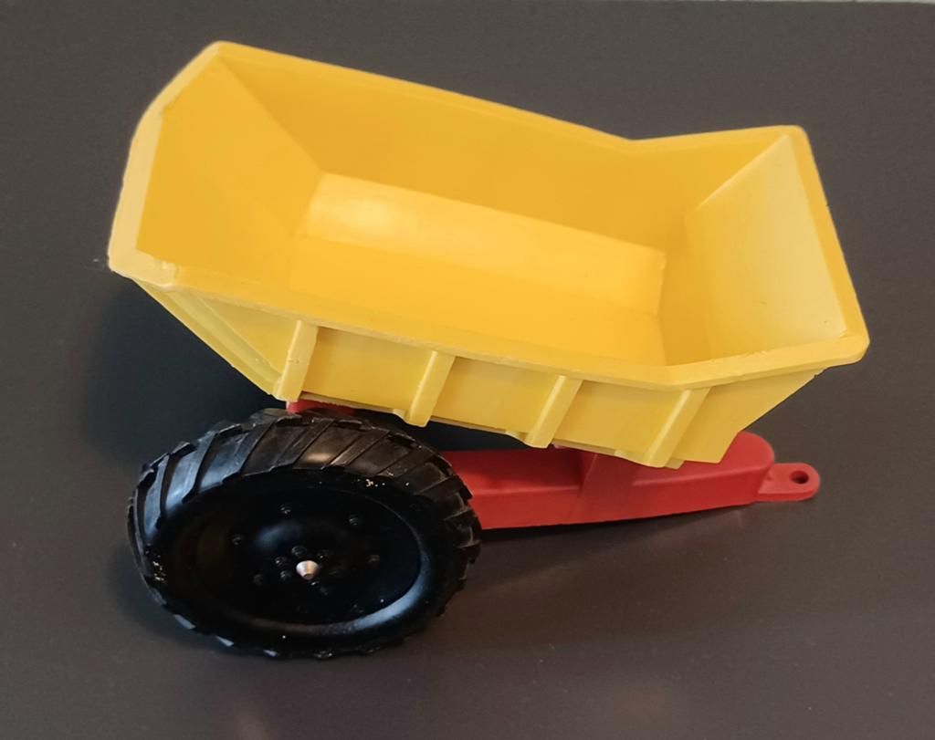 Wildebras kiepwagen. Vynil. 1:20, Antiek en Kunst, Antiek | Speelgoed, Ophalen of Verzenden