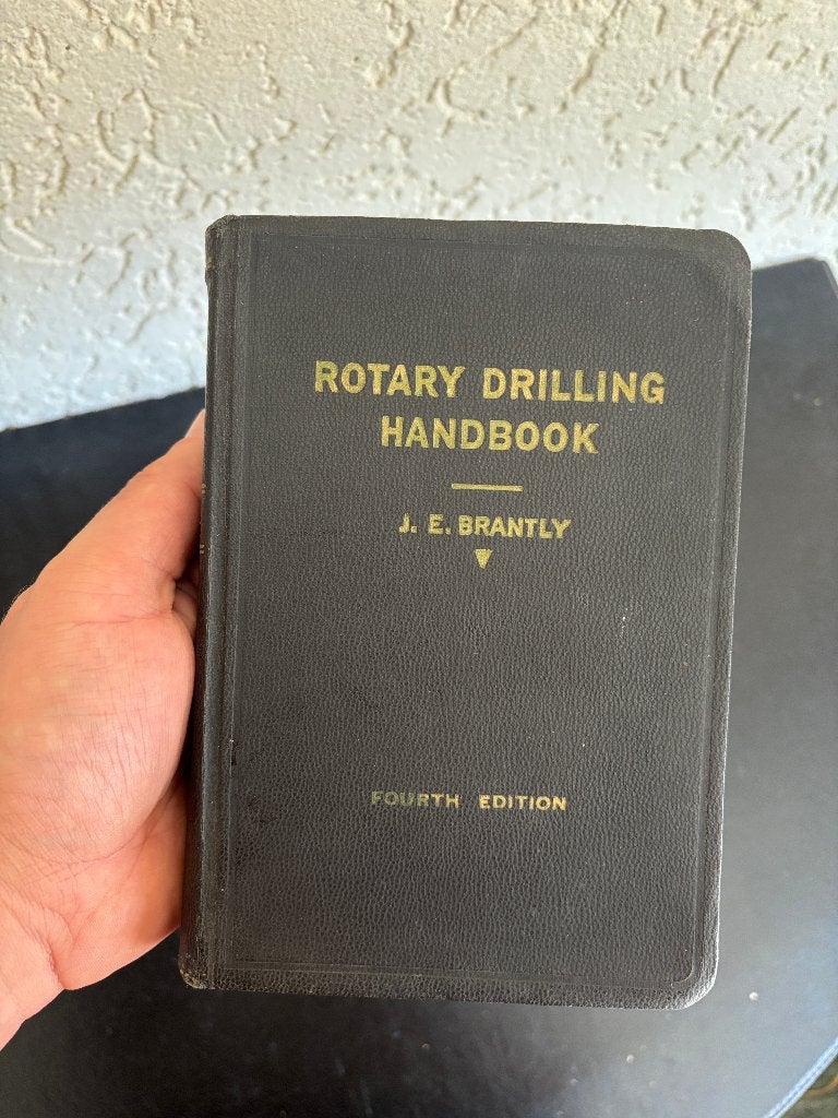Rotary drilling handbook - J.E. Brantly - 1948, Gelezen, J.E. Brantly, Ophalen of Verzenden, Overige onderwerpen