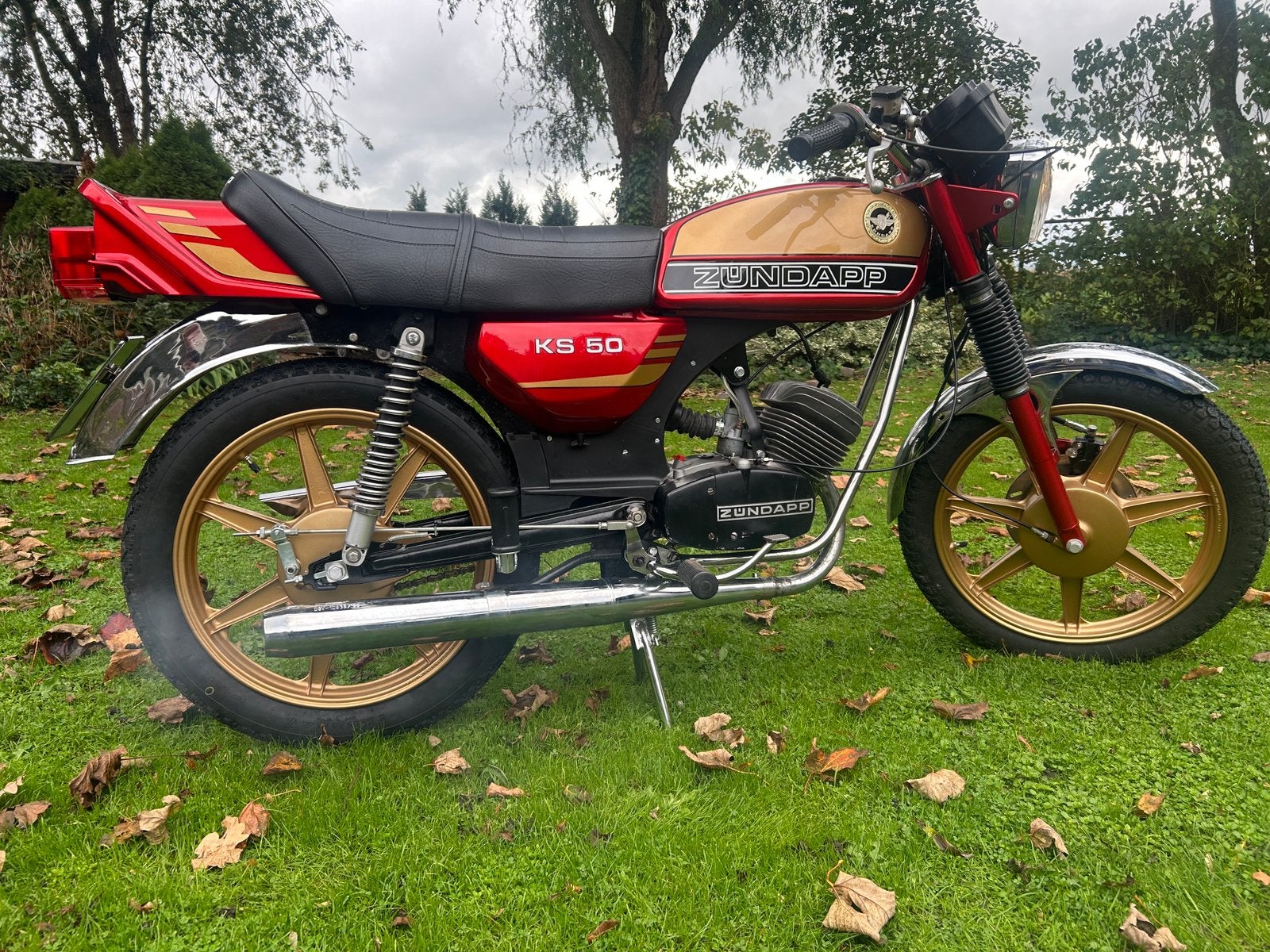 Mooie zundapp 529 (zonder kenteken), Ophalen, Maximaal 45 km/u, KS50, Zo goed als nieuw