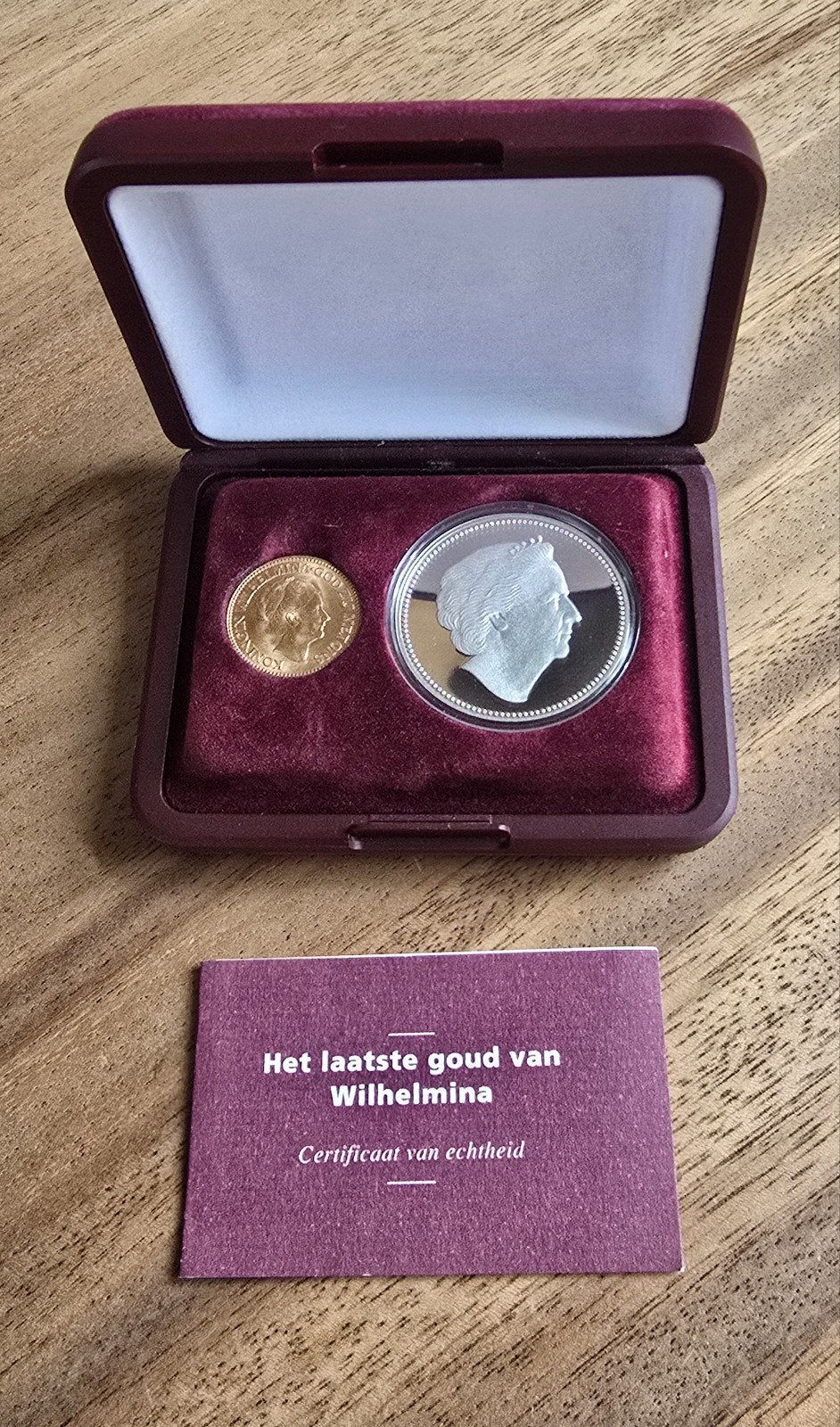 Het laatste goud van Wilhelmina - Gouden Tientje 1932, Postzegels en Munten, Munten | Nederland, Setje, Ophalen of Verzenden, Koningin Wilhelmina