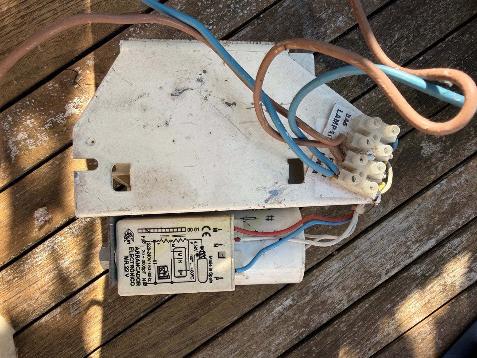 3x 400W HPS Voorschakelapparaat Ballast Kweeklamp Compleet, Tuin en Terras, Ophalen, Gebruikt, Kweeklamp