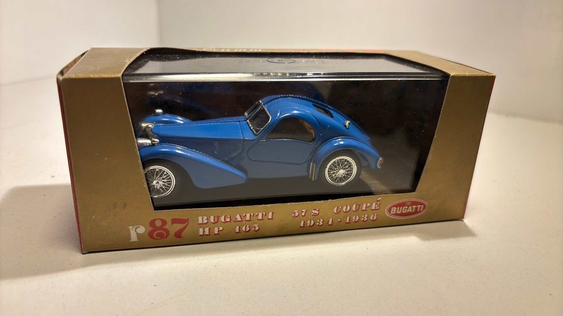 Bugatti 57s coupe brumm 1.43, Overige merken, Auto, Ophalen of Verzenden, A