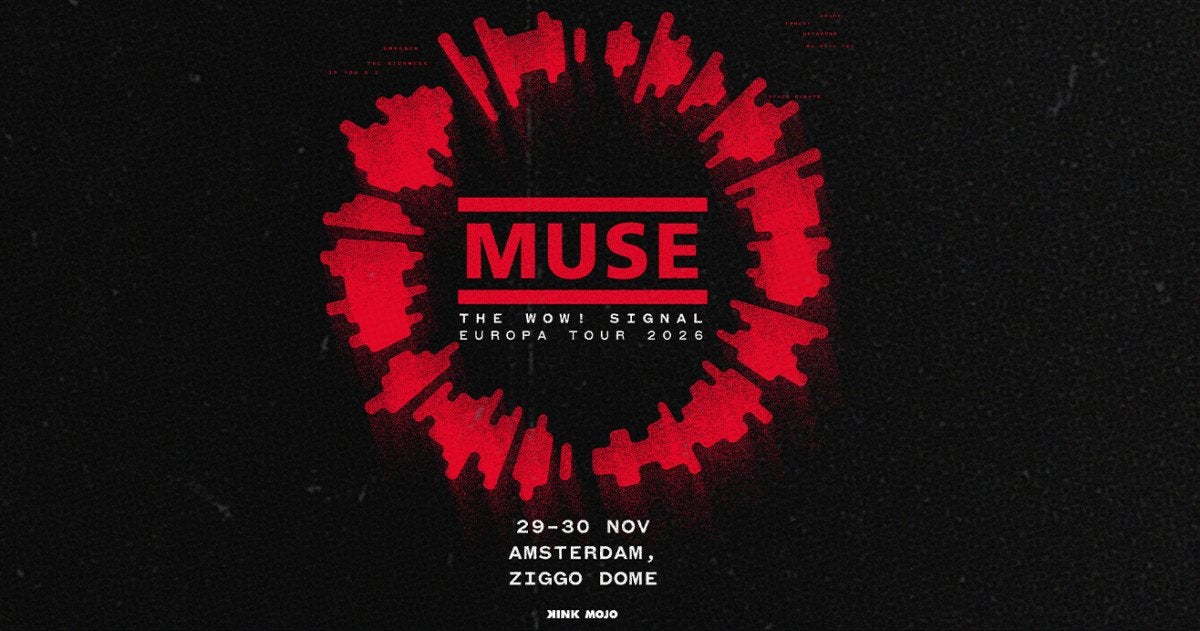 Muse staanplaats 30-11 Ziggodome, Eén persoon, November