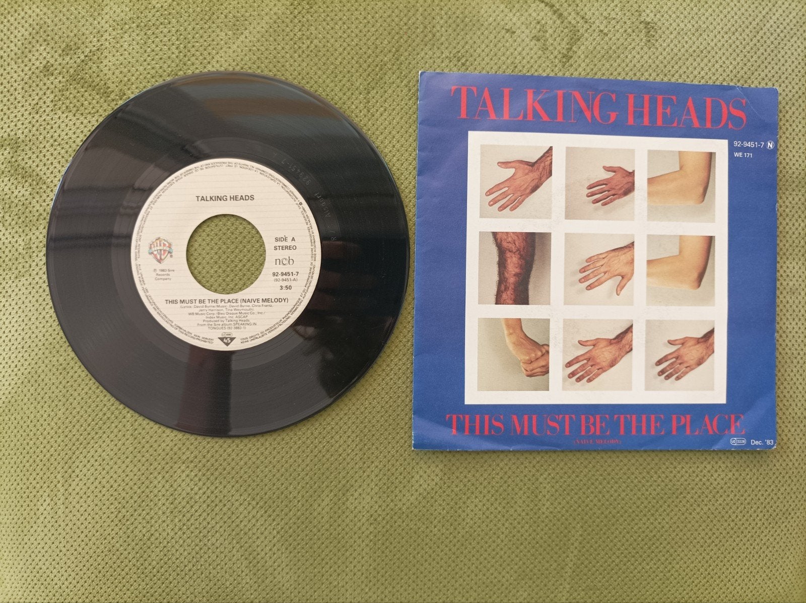 Talking Heads This must be the place ( Navive melody ), Ophalen of Verzenden, 7 inch
