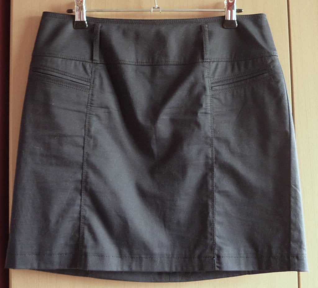 Zwarte soepele rechte rok van Gerry Weber, Maat 38/40 (M), Zwart, Ophalen of Verzenden, Zo goed als nieuw