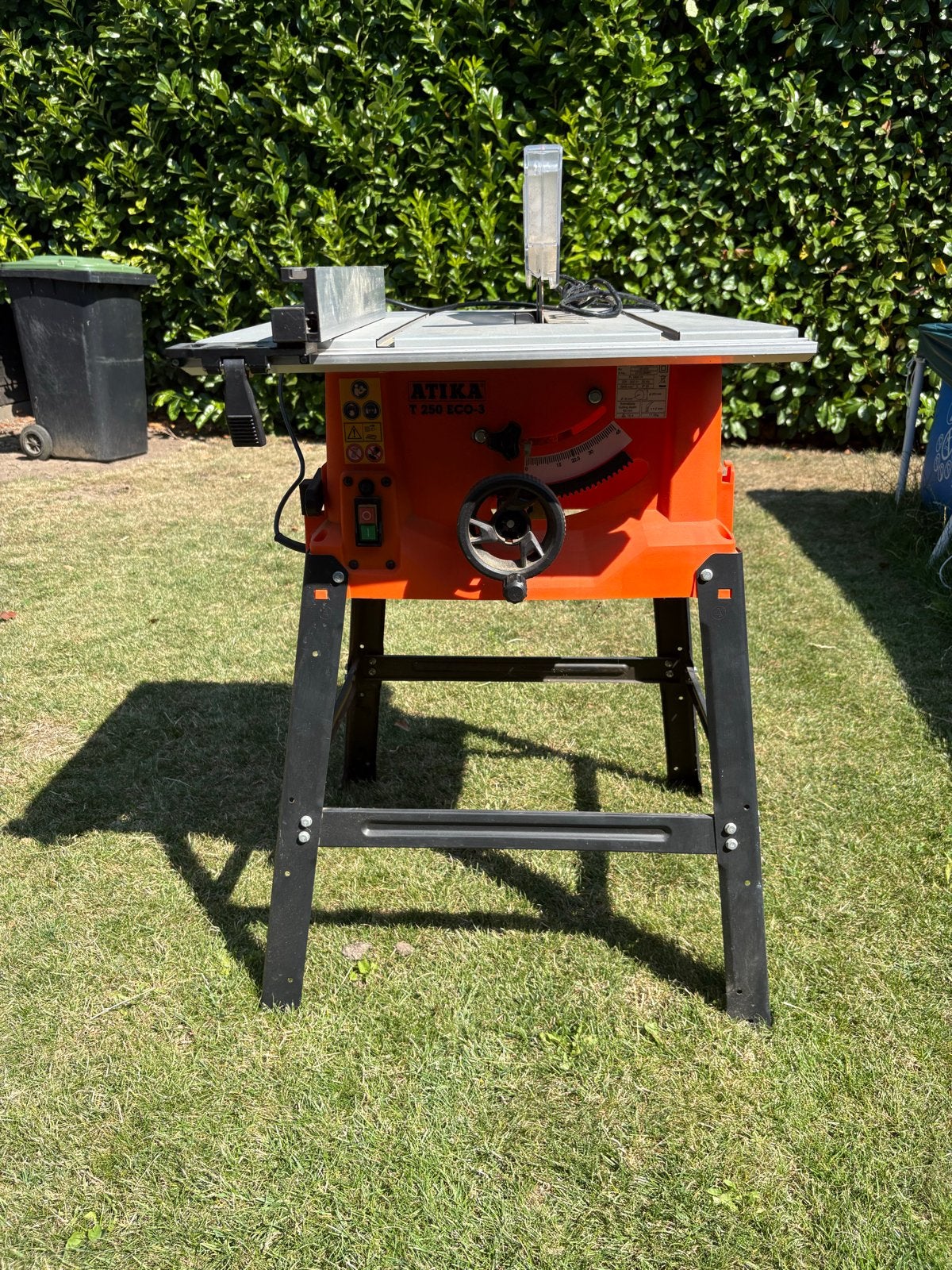 Atika T 250 ECO-2 Tafelzaag met extra zaagblad, Ophalen, Gebruikt, Cirkelzaag