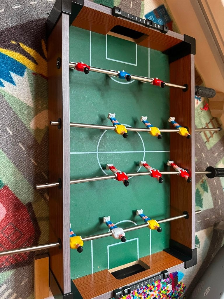 Table Football, Een of twee spelers, Ophalen