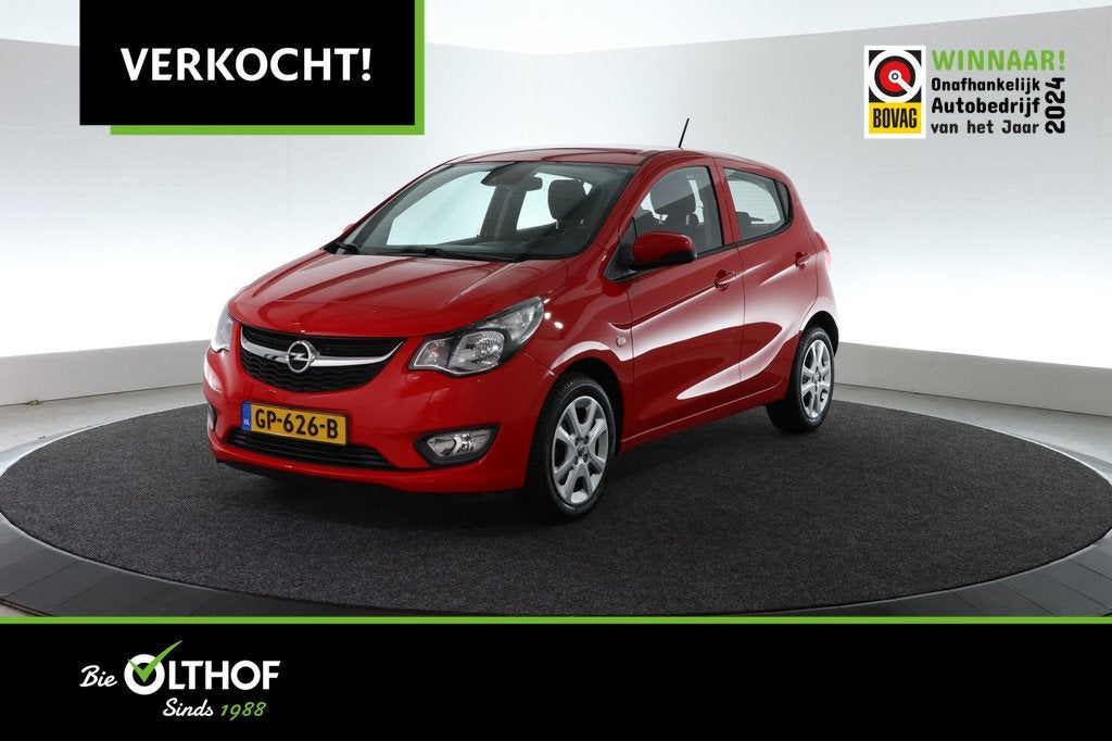 Opel KARL 1.0 ecoFLEX Edition | CRUISE | STOEL-STUURVERW. |, Voorwielaandrijving, 839 kg, Stof, Gebruikt