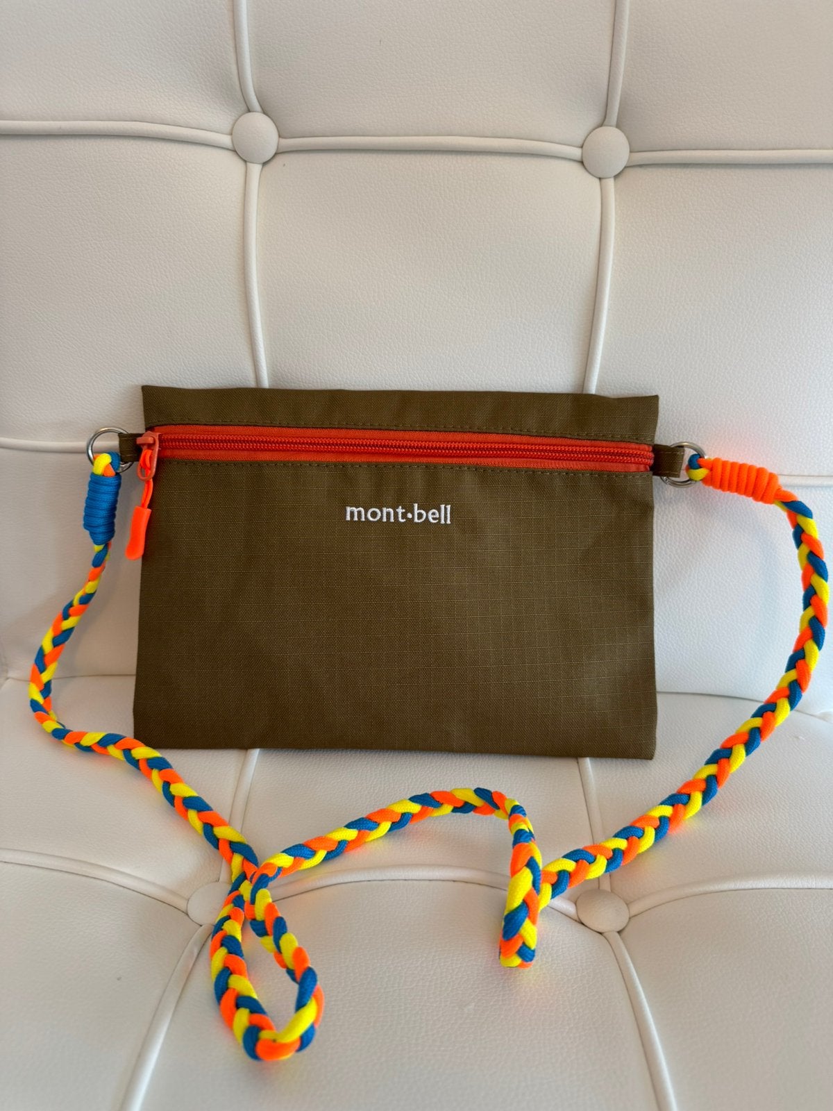 Montbell Lightweight Sacoche / Crossbody Bag (Khaki), Sieraden, Tassen en Uiterlijk, Ophalen of Verzenden, Zo goed als nieuw, Blauw