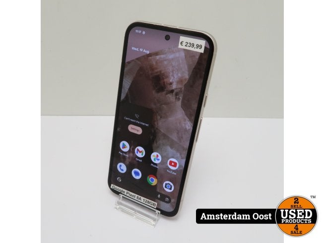 Google Pixel 8A 128GB Wit | in Redelijke Staat, Google, Zo goed als nieuw, Press@google.com, 1600 Amphitheatre Parkway
Mountain View, CA 94043
USA
