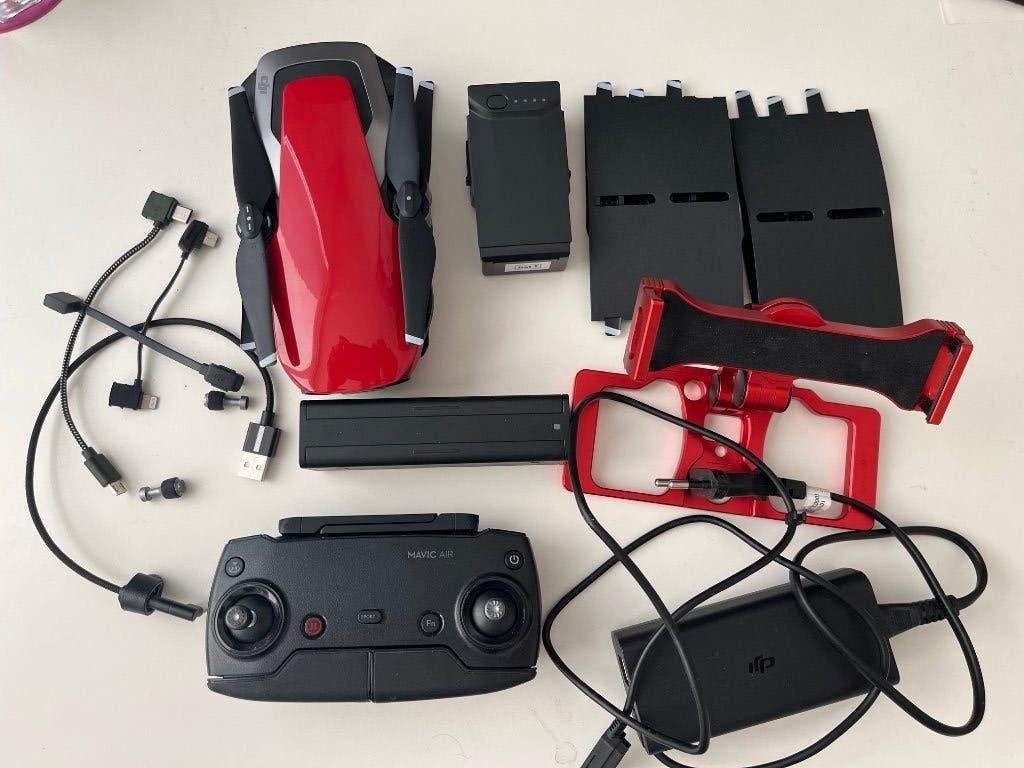 DJI Mavic Air Fly More Combo, 250 tot 900 gram, Gebruikt, Cameradrone, Verzenden