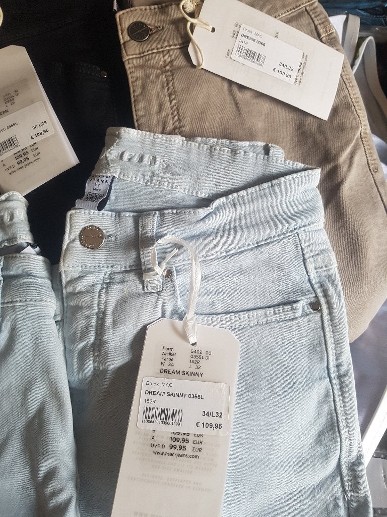 Mac dames broeken, Maat 38/40 (M), Zwart, Nieuw, Ophalen of Verzenden