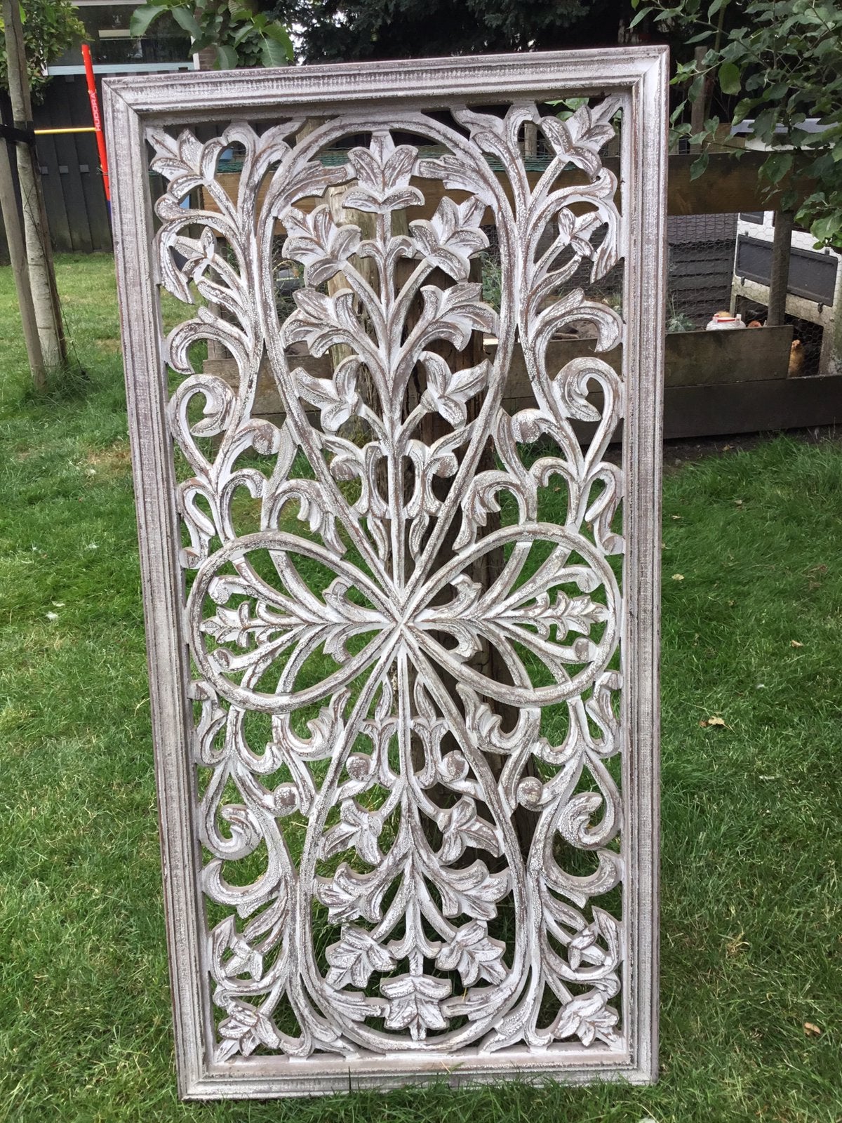 Brocante houtsnijwerk, Ophalen, Zo goed als nieuw