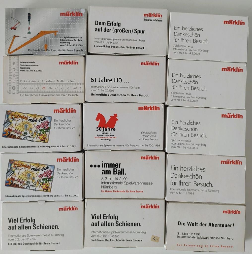 MÄRKLIN Z spielwarenmesse Nürnberg, 3 voor 25 euro, Ophalen of Verzenden, Zo goed als nieuw, Wagon, Märklin