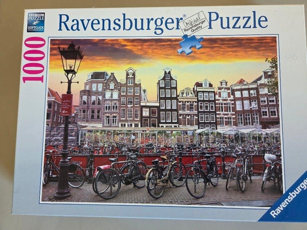 Puzzel 1000 stukjes, Ophalen of Verzenden, 500 t/m 1500 stukjes, Zo goed als nieuw, Puzzelboek