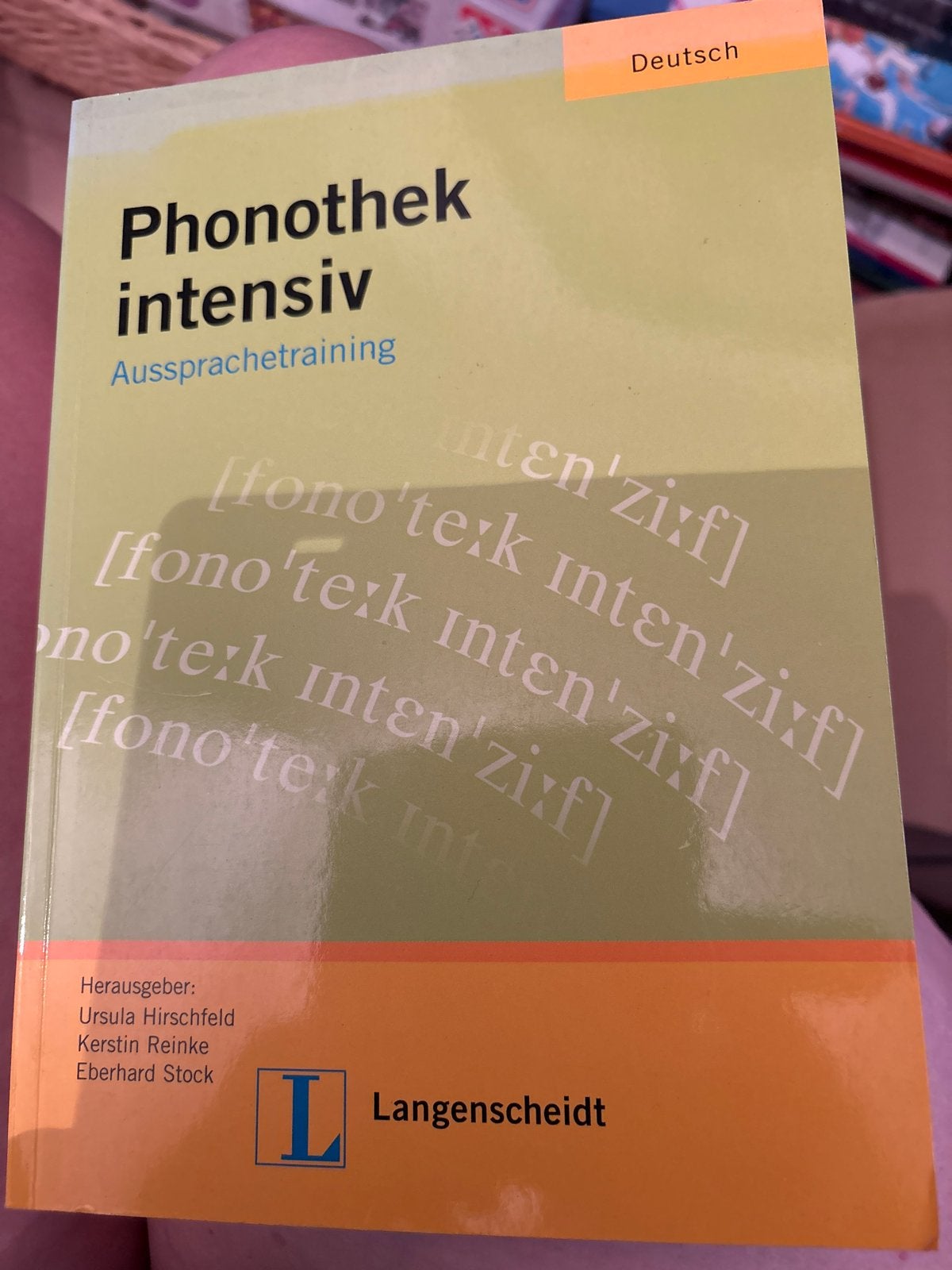 Phonothek intensiv: Uitspraaktraining Duits (Langenscheidt), Ophalen of Verzenden, Zo goed als nieuw, Non-fictie